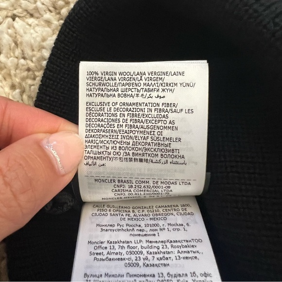 🖤NWT🖤 MONCLER Genius 1017 ALYX 9SM Beanie - Picture 6 of 9